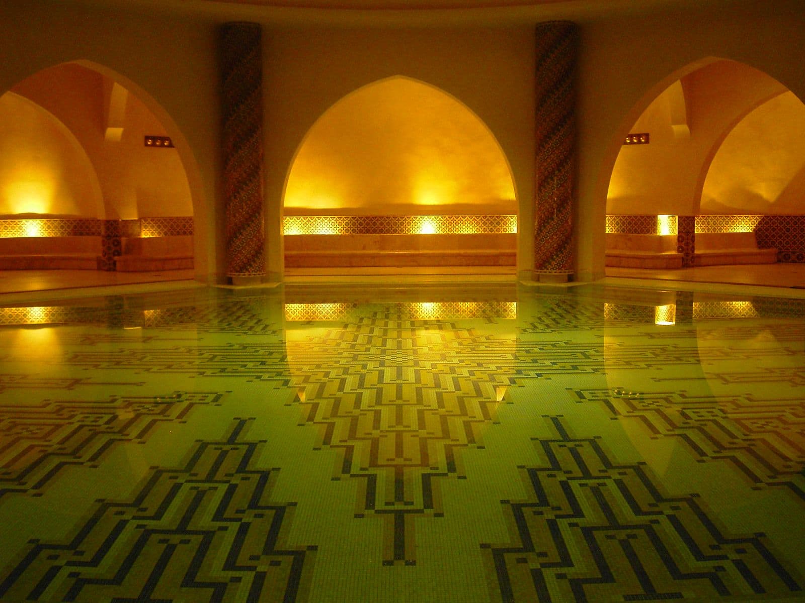 Illustration : hammam